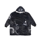 A front view flatlay of the Kraken-uggie on a white background