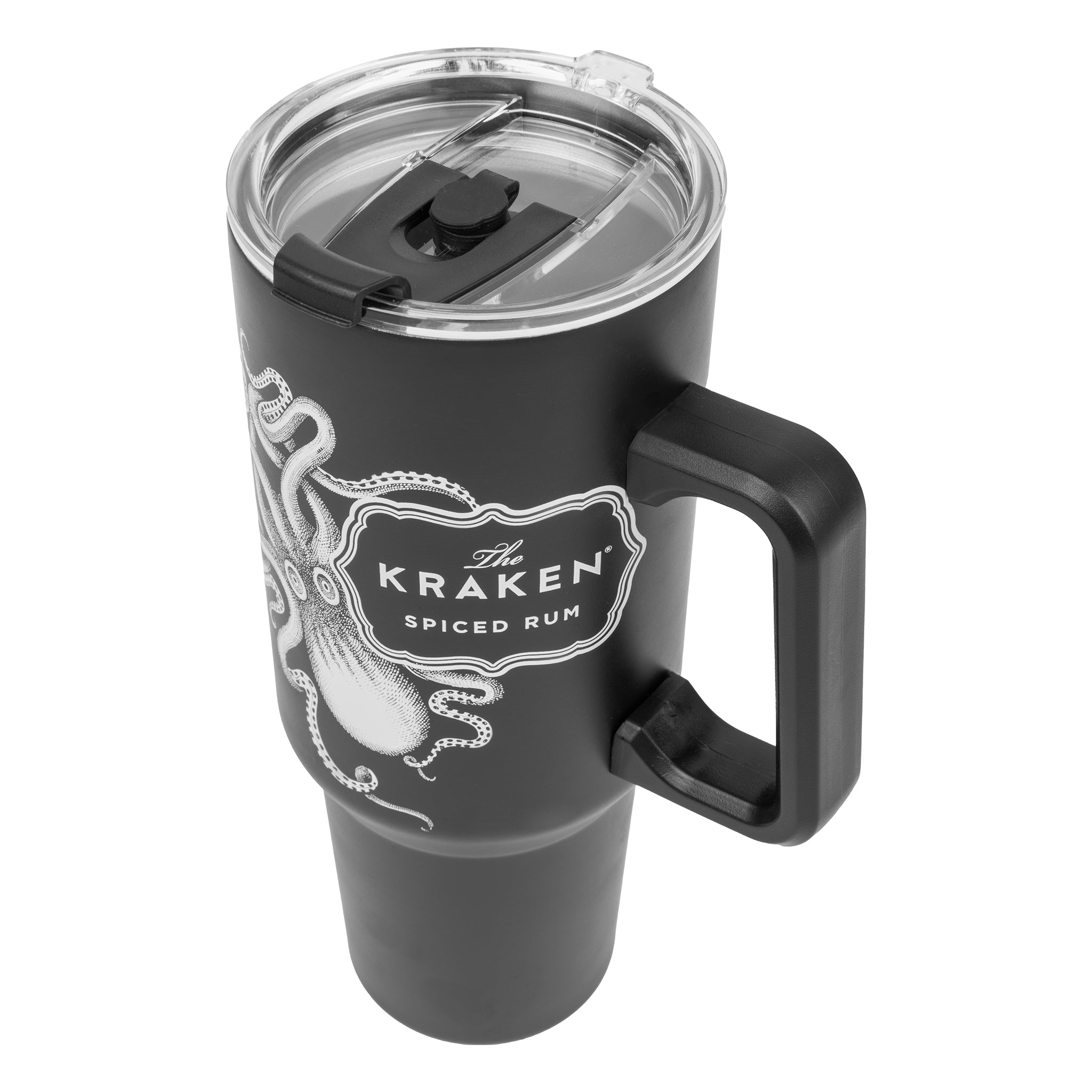 A top view of the Kraken Tumbler