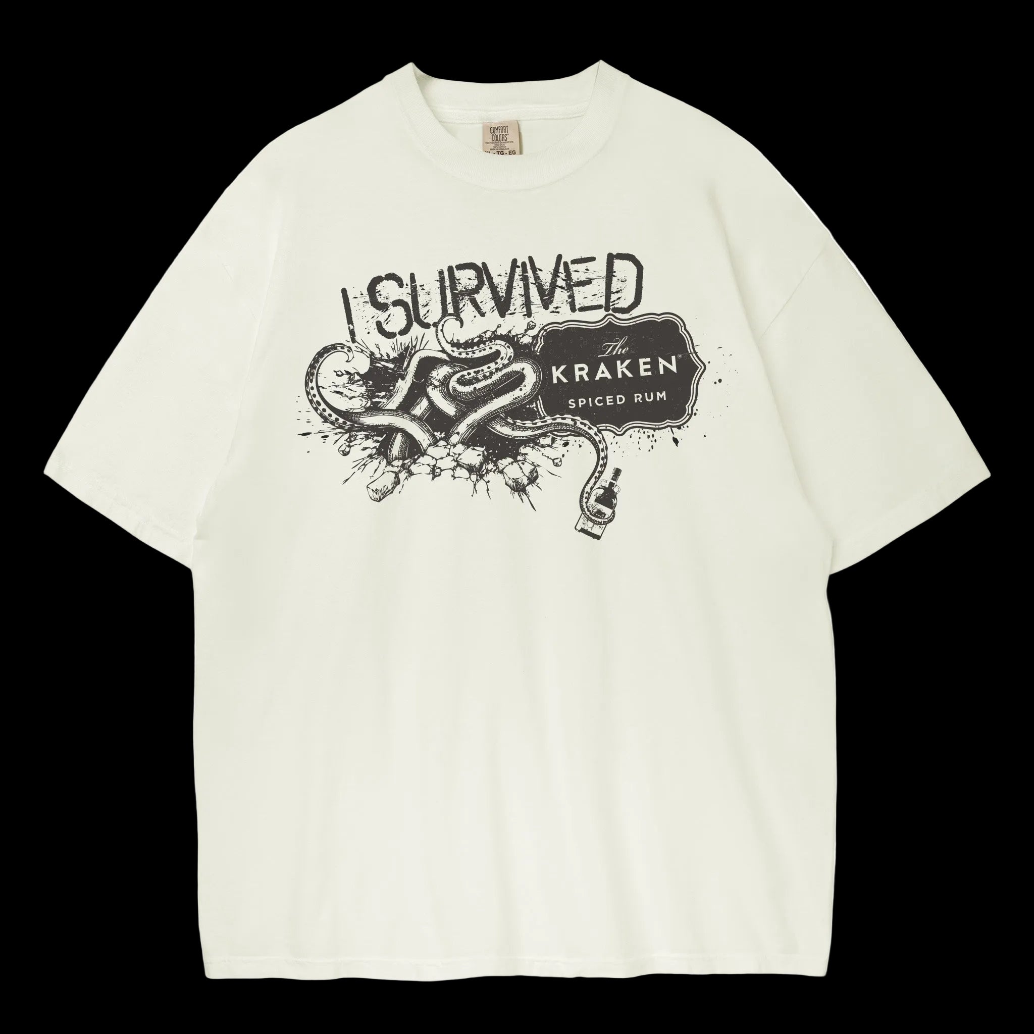 I Survived The Kraken Tee – Kraken Rum