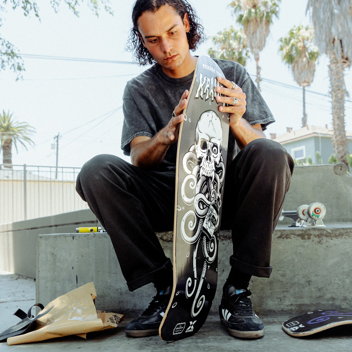  skateboarding セットアップ 2XO X Games Skateboard – Kraken Rum