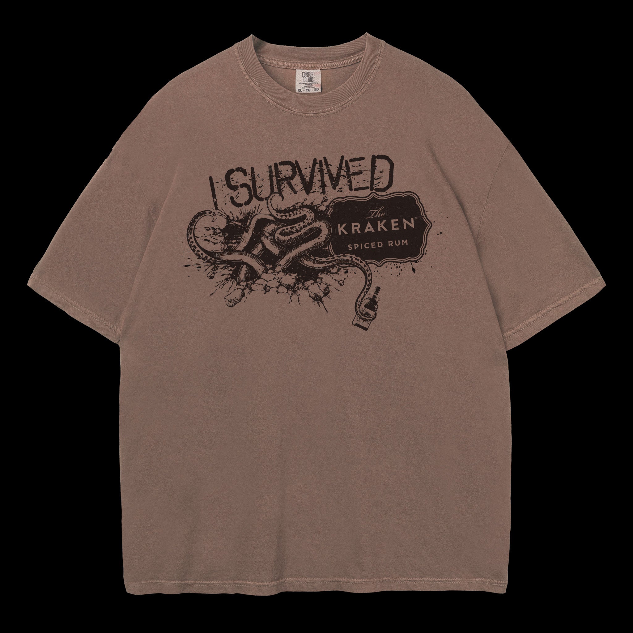 I Survived The Kraken Tee – Kraken Rum